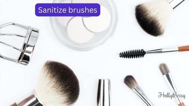Sanitize brushes