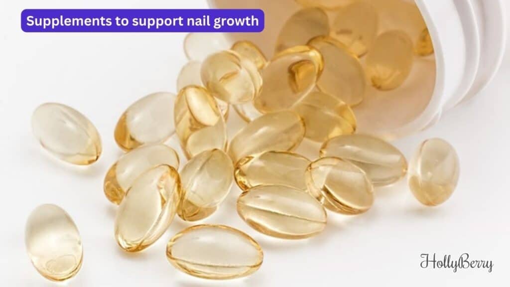 Supplements to support nail growth